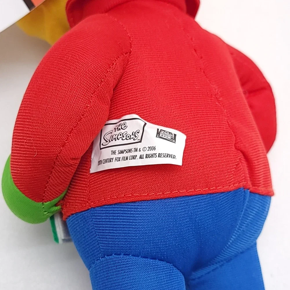 NWT Simpsons Bart Simpson Santa Plush‎ 2006 NANCO 14